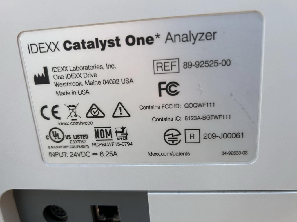 IDEXX Catalyst One Veterinary Chemistry Analyzer