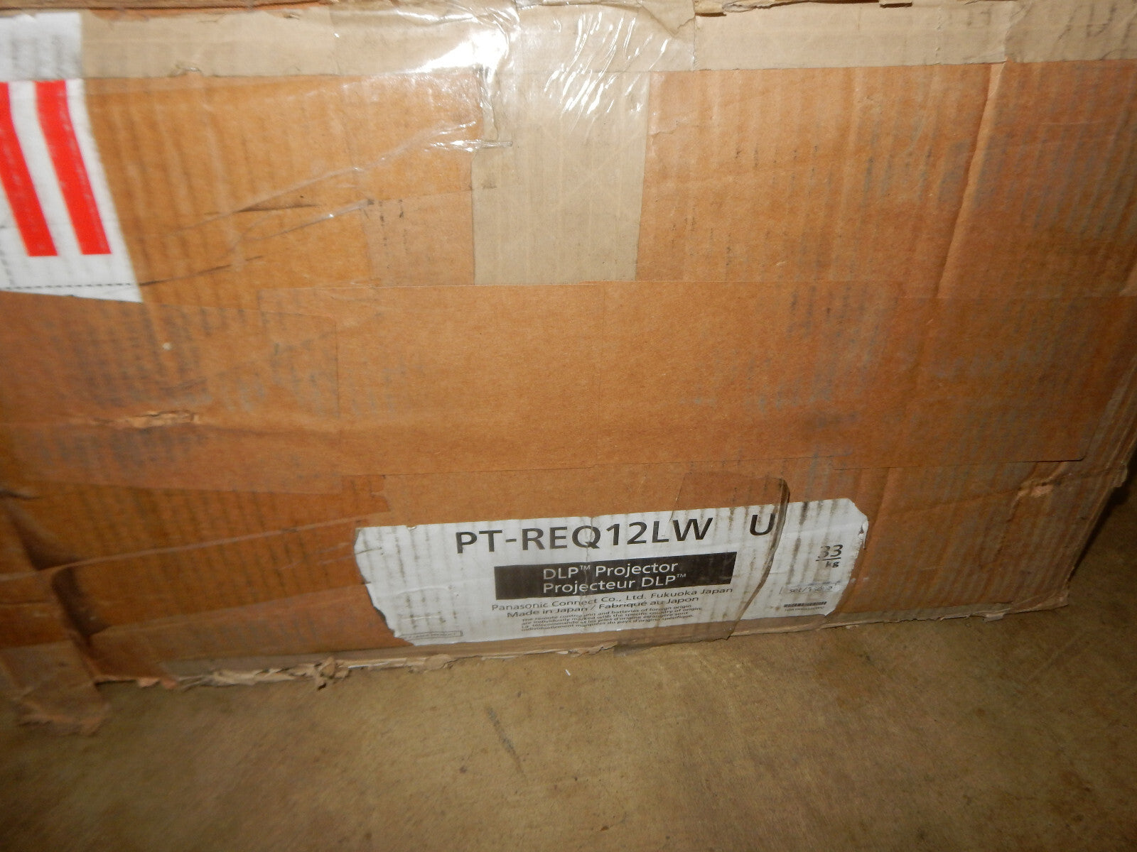 Panasonic PT-REQ12WU 12,000 Lumens Pixel Shift 4K Laser DLP Projector (No lens)