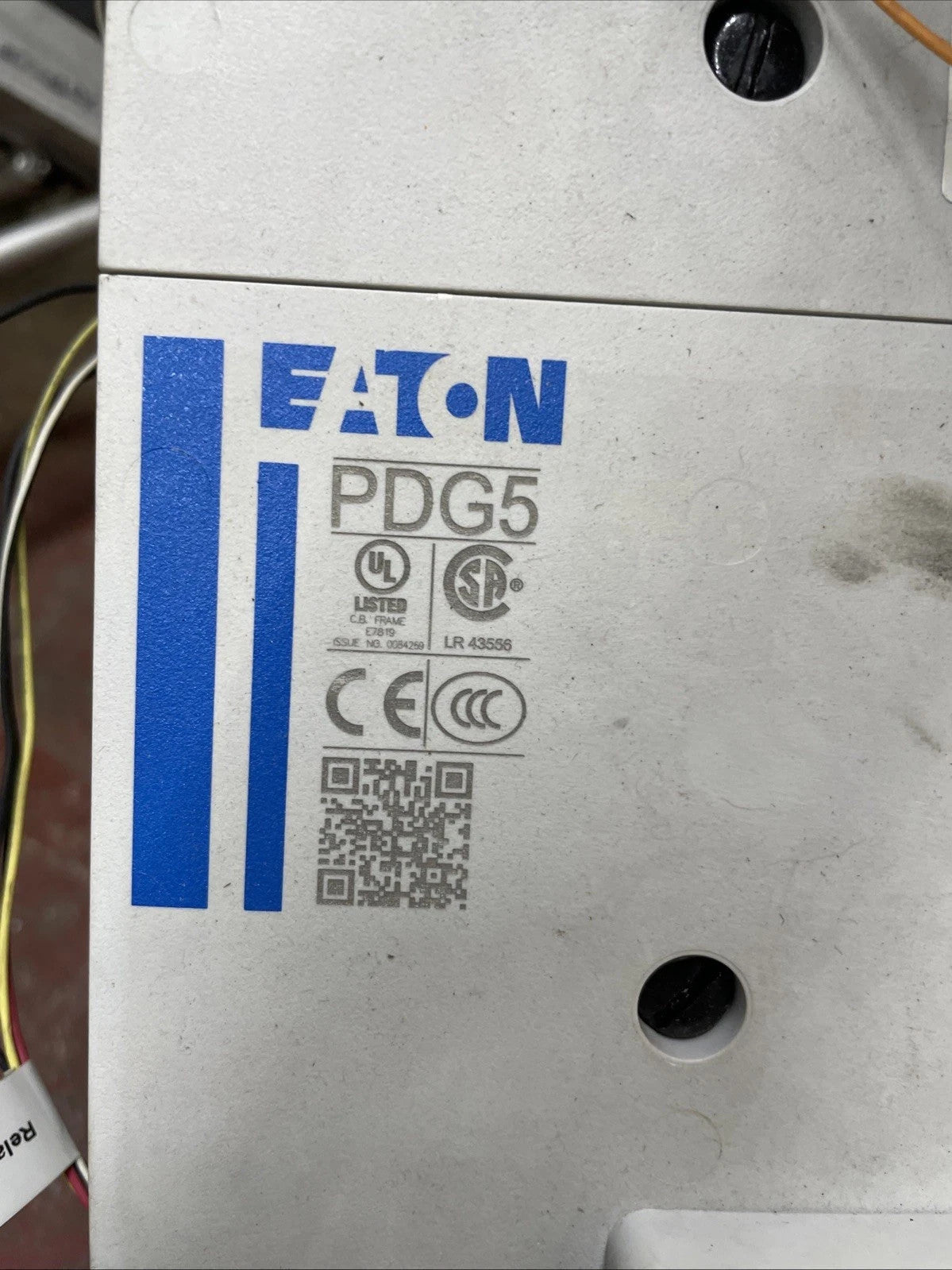 Eaton PDG53M1200E4RN Circuit Breaker 1200A 3P 600V 3PH PDG5 1200 Amp 3 Pole