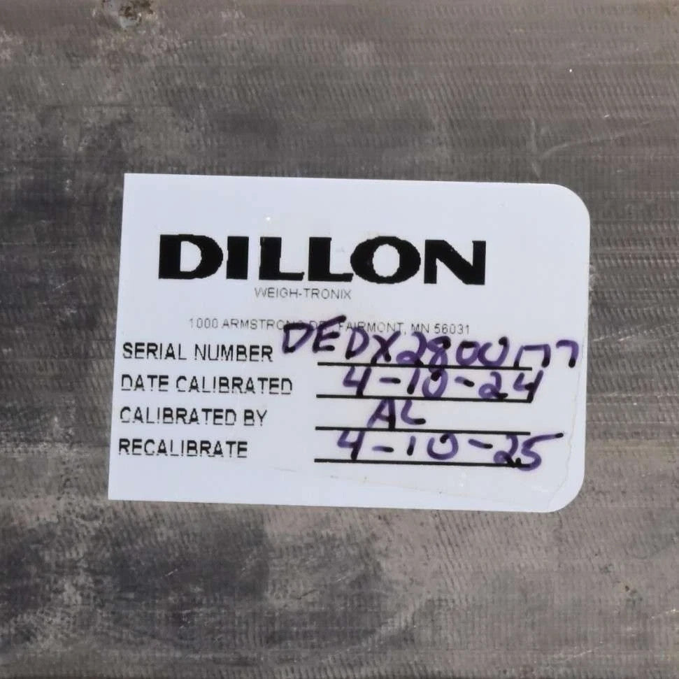 Dillon EDXtreme 100K Digital Dynamometer / 100,000 lbs / 50,000 kgf